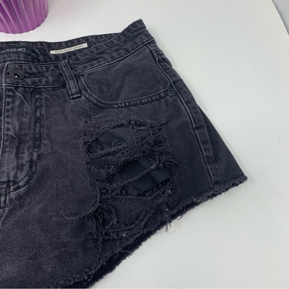BlackHeart Distressed Cutoff Shorts - Picture 2 of 8